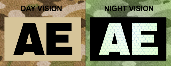 AE IR SolasX patch IR Magic Black on Tan